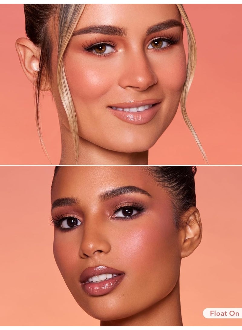 Float On 102 Liquid Blush by Color Bloom – Smooth Blendable Cream Formula with Soft Glow Finish - Image 3